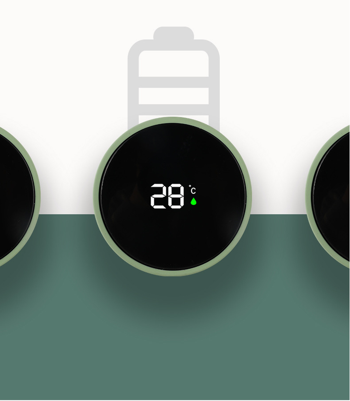 Wasserflasche mit Thermometer