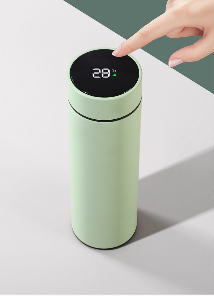 Wasserflasche mit Thermometer