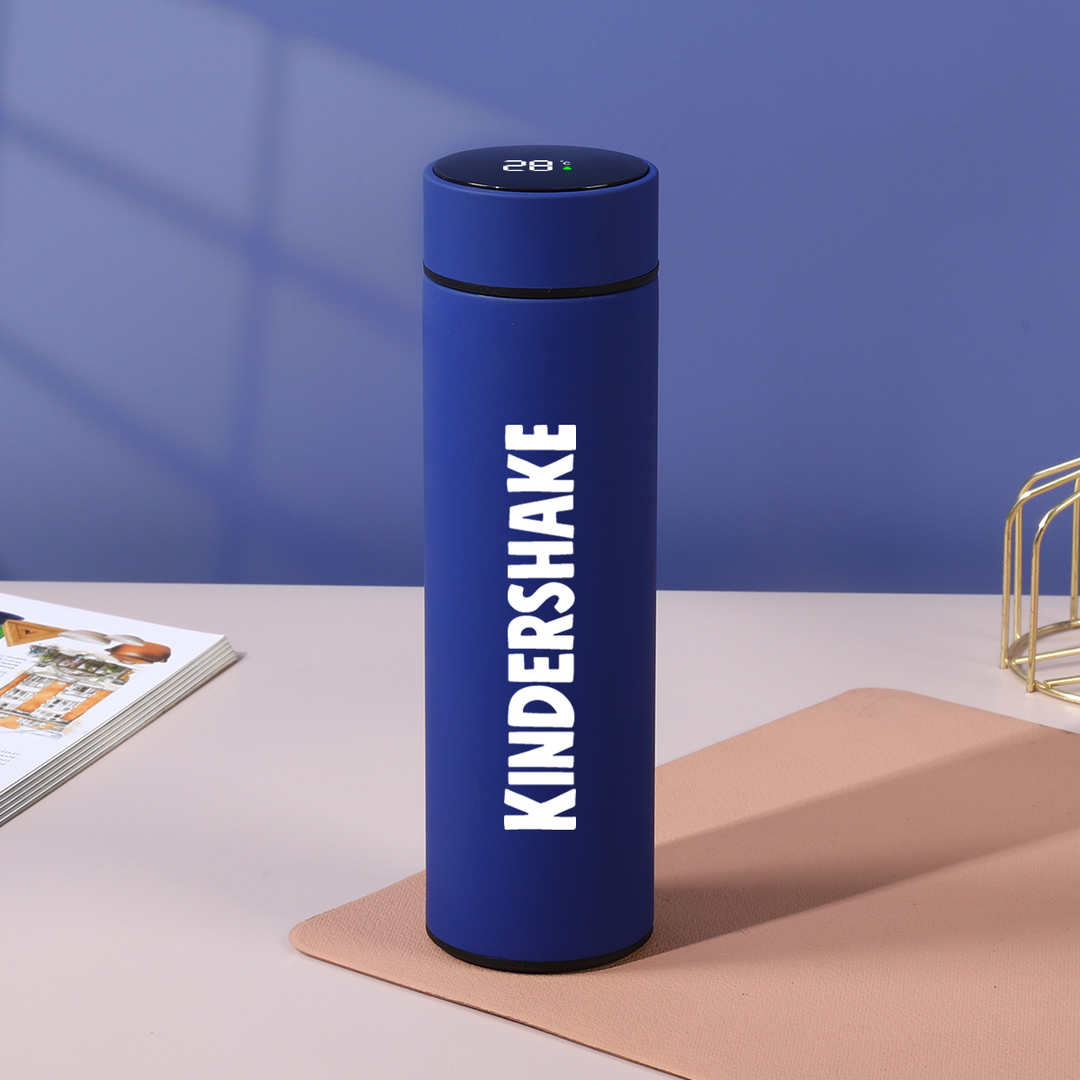 Wasserflasche mit Thermometer