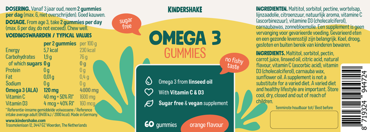 Omega-3-Gummibärchen