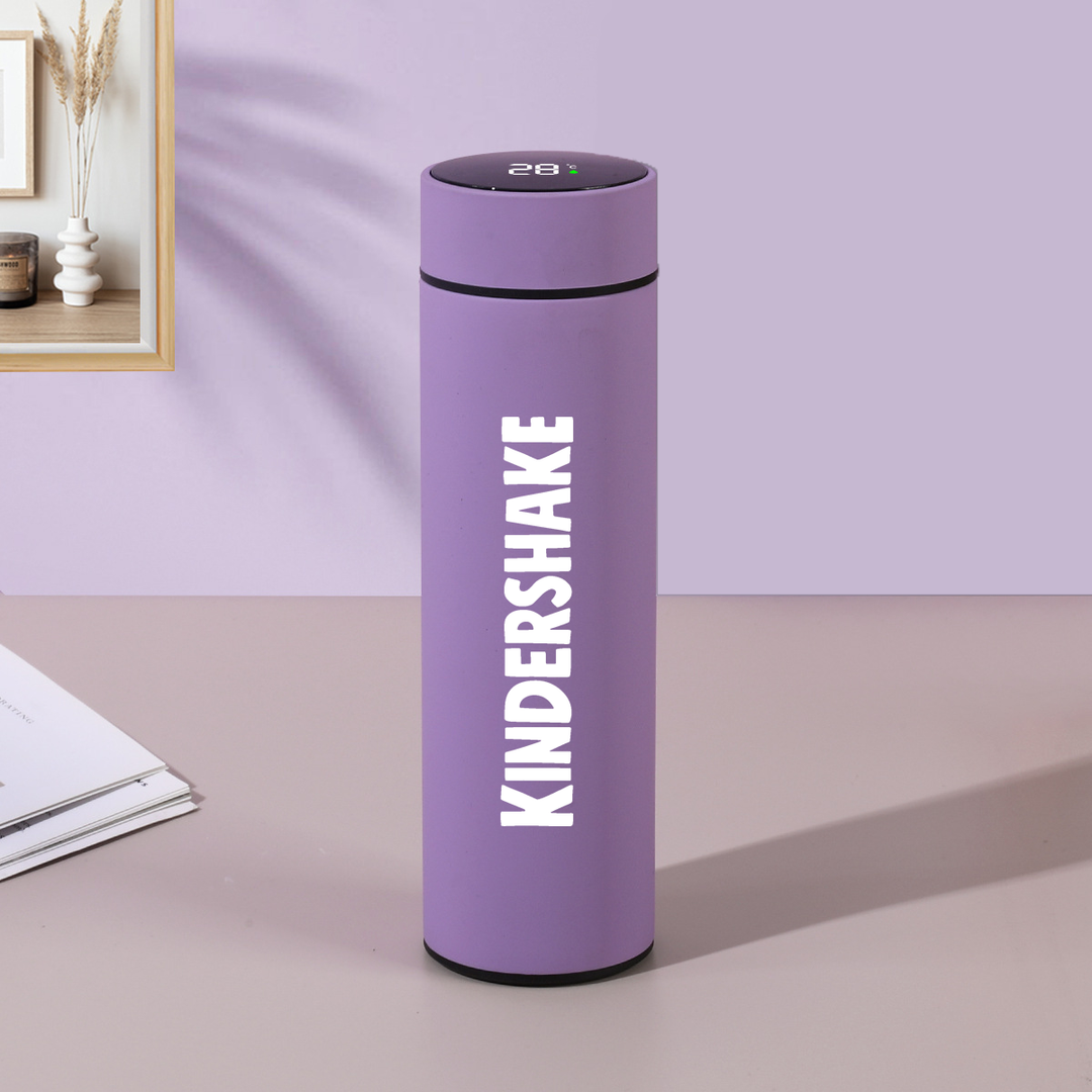 Wasserflasche mit Thermometer